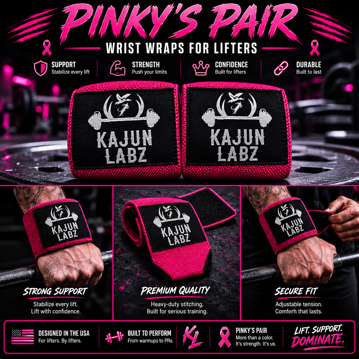 Wrist Wraps 24”