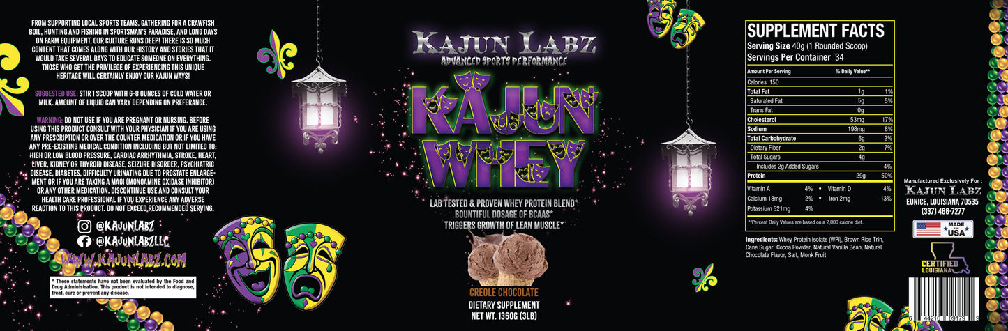 Kajun Whey