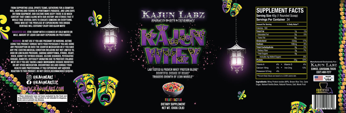 Kajun Whey